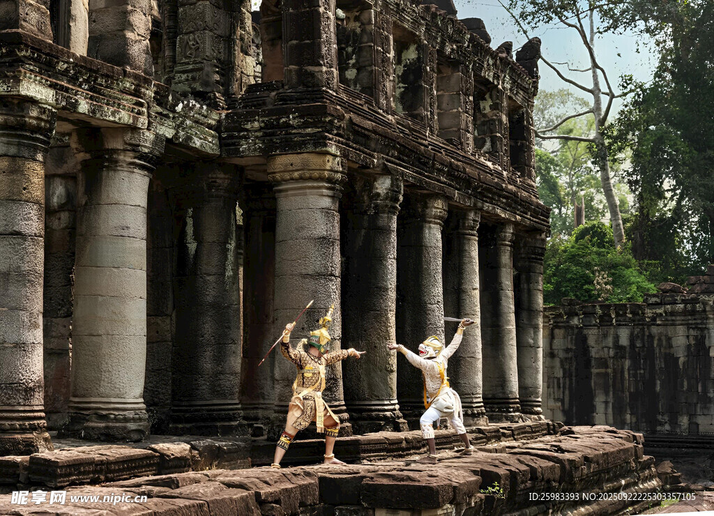 吴哥窟舞者