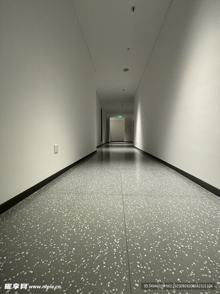 空旷走廊室内空间场景