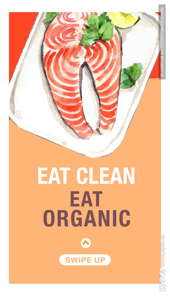 有机清洁饮食之新鲜三文鱼