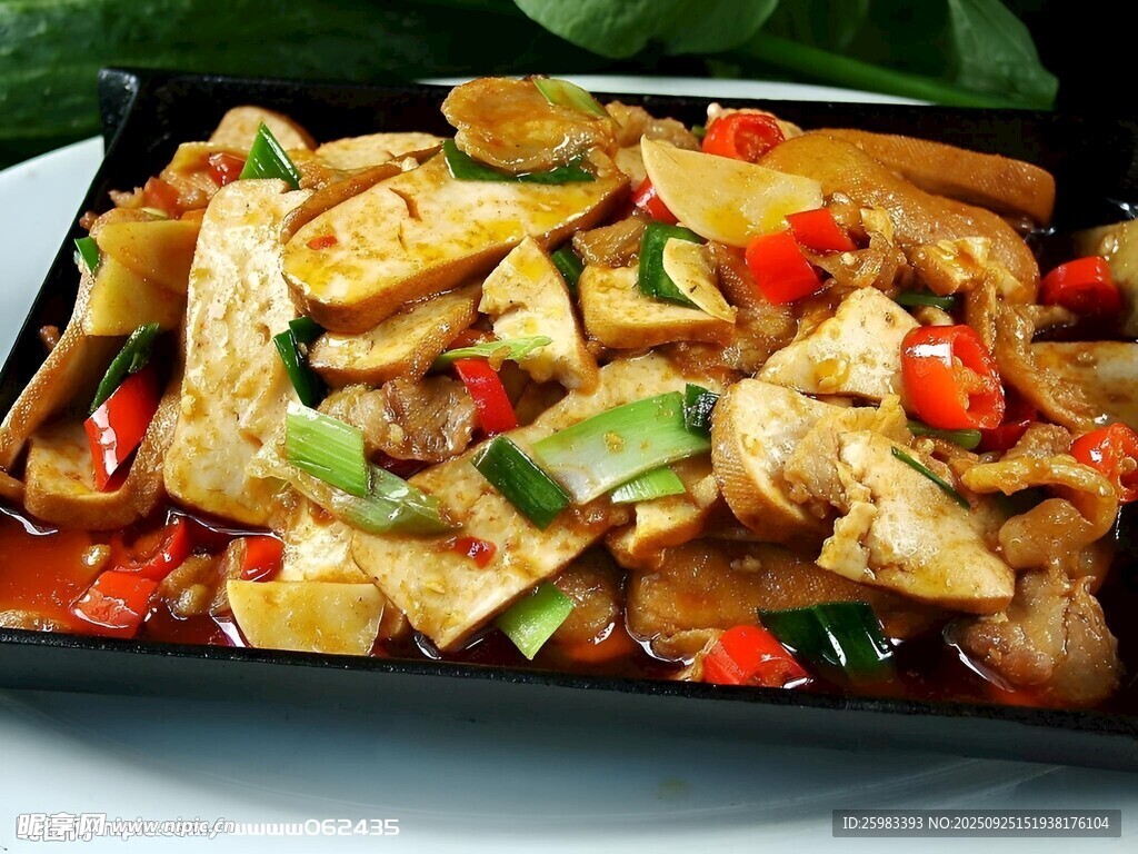 香辣炒豆腐