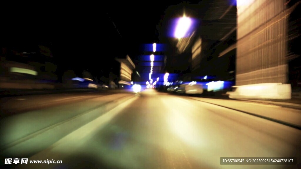 开车第一视角素材