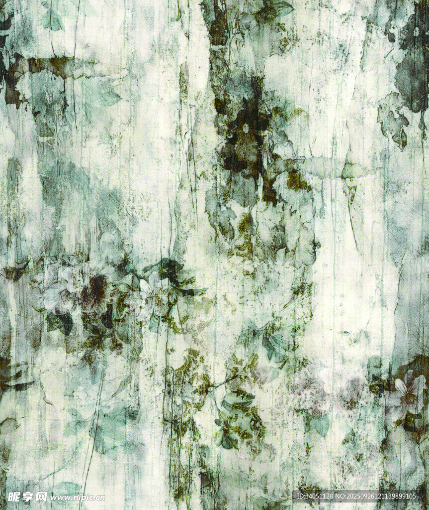 水墨风格抽象纹理背景图