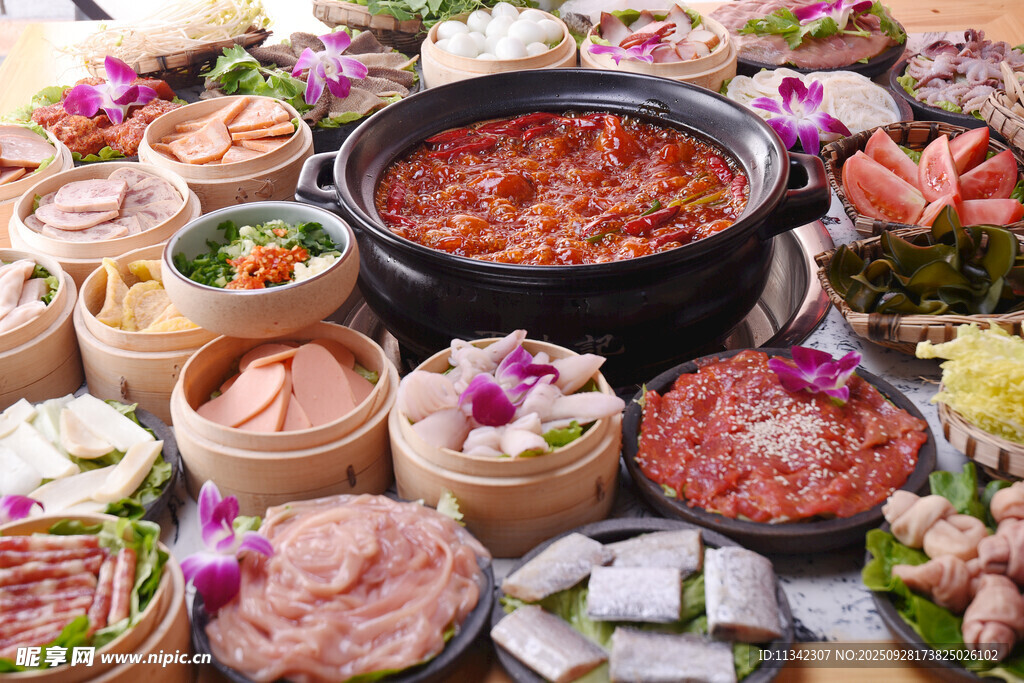 丰盛火锅食材大集合