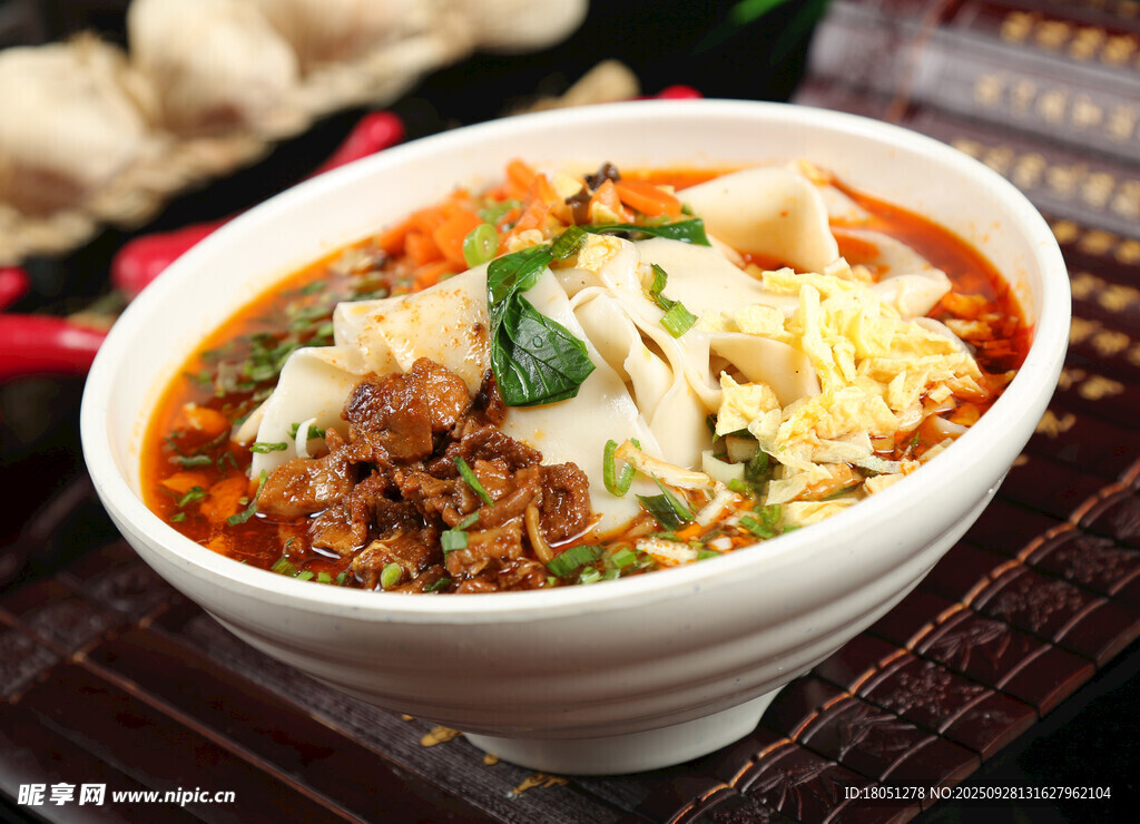 陕西面 汤臊子扯面