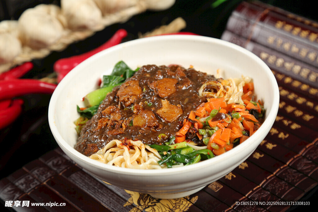 陕西面  炸酱面