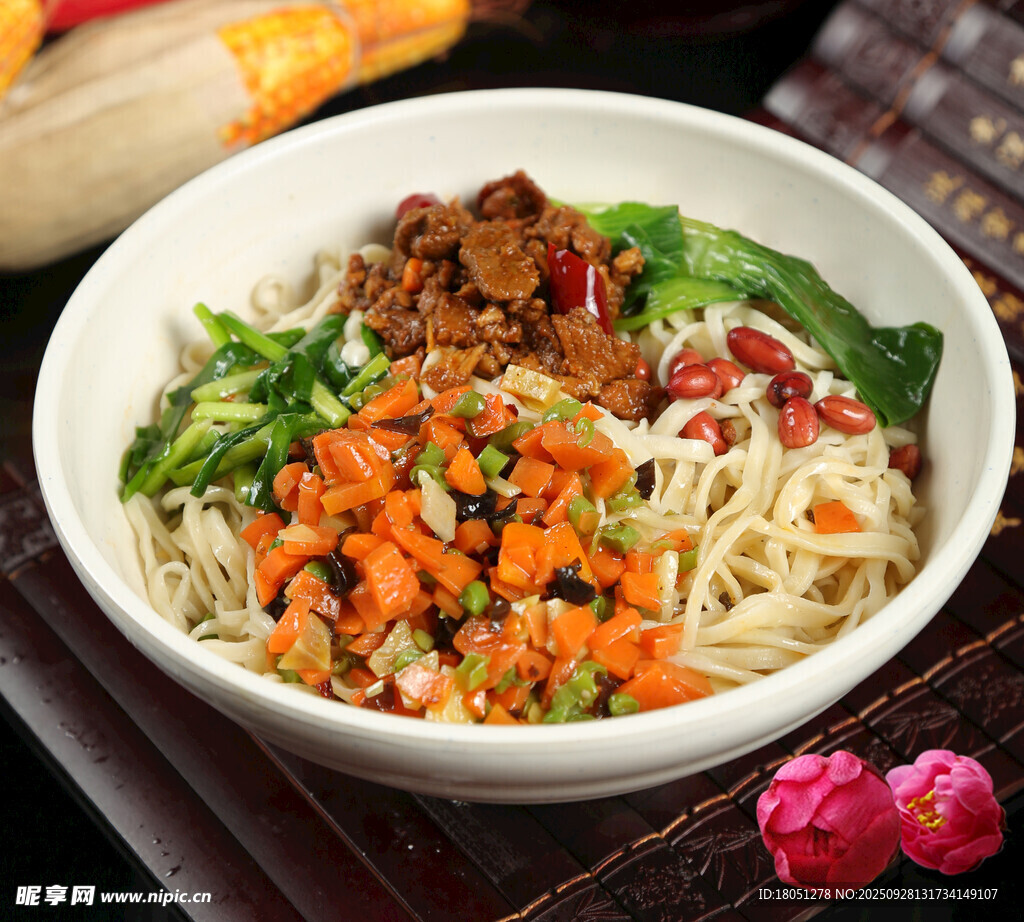 陕西面 干拌臊子面