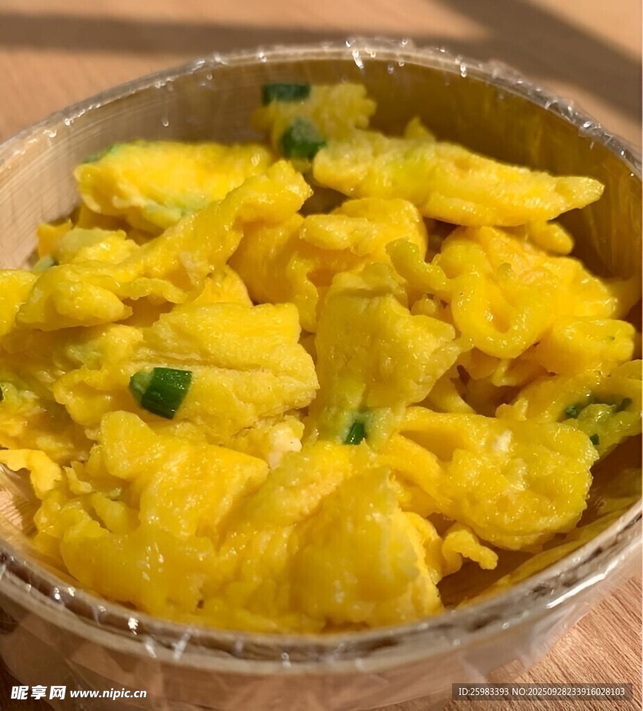 葱花炒鸡蛋