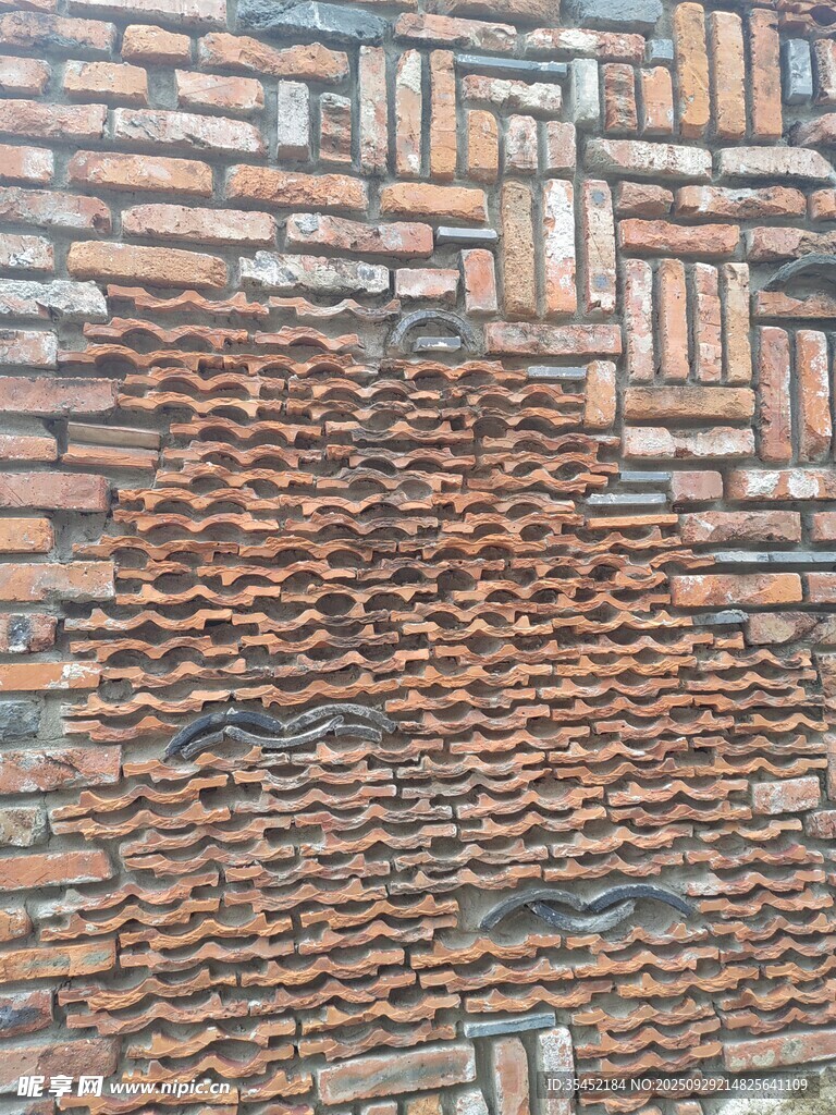 石砌墙面纹理背景