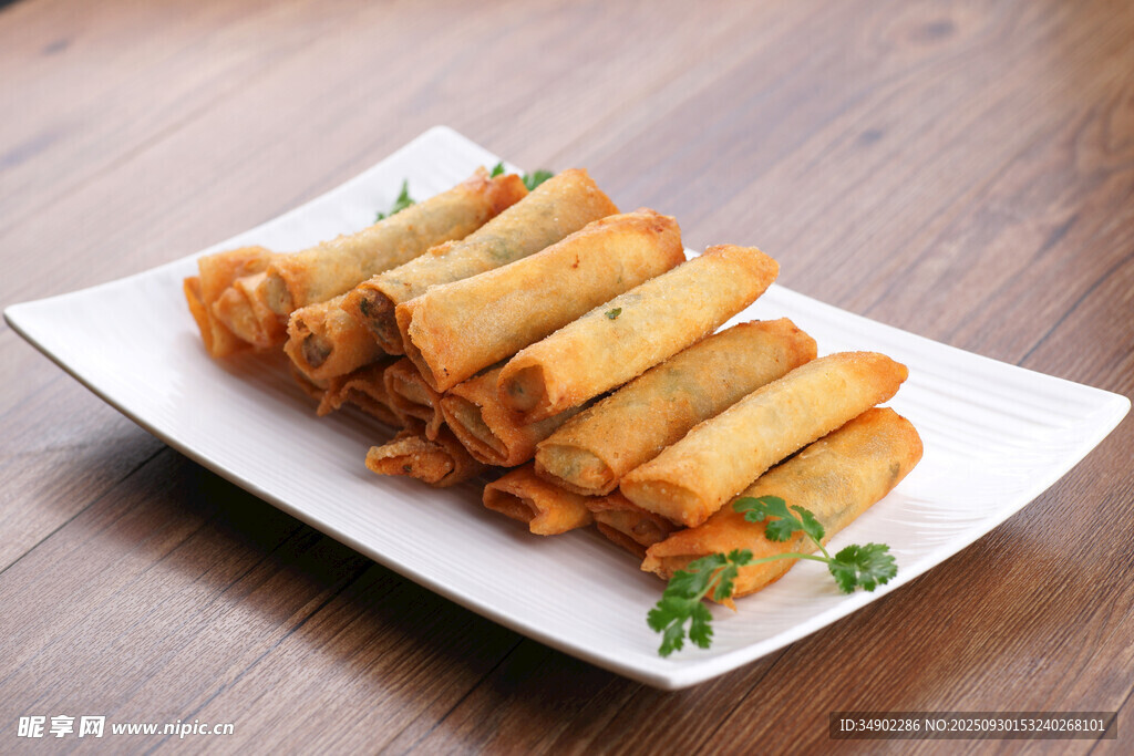 美味炸春卷