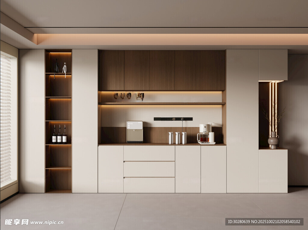 酒柜 餐边柜 玻璃柜 装饰柜 