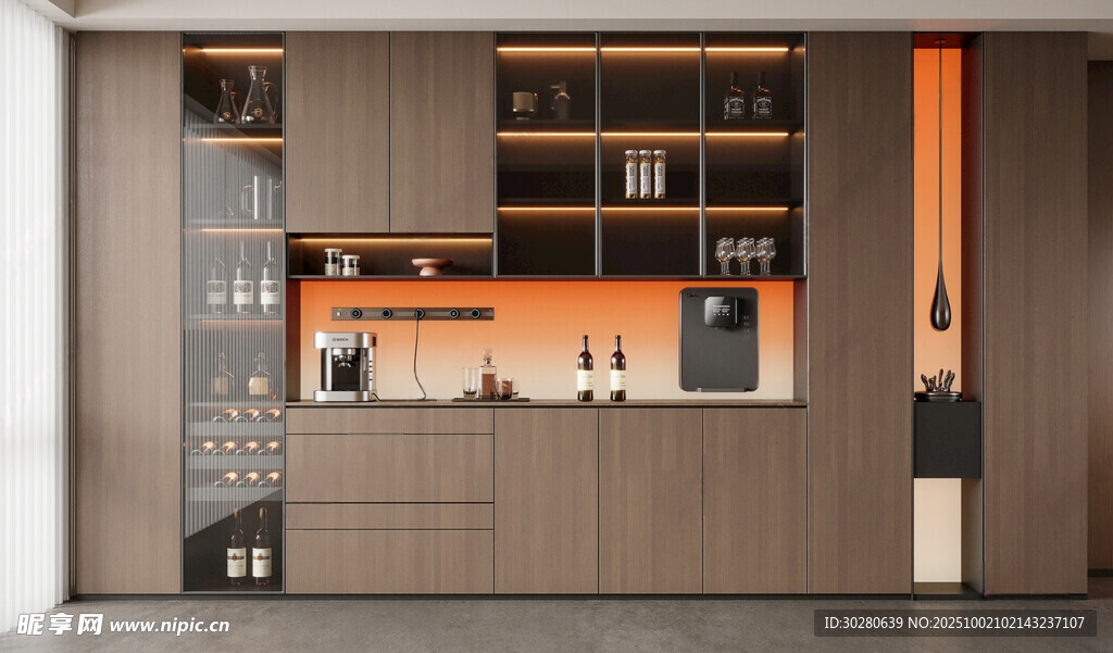 酒柜 餐边柜 玻璃柜 装饰柜 