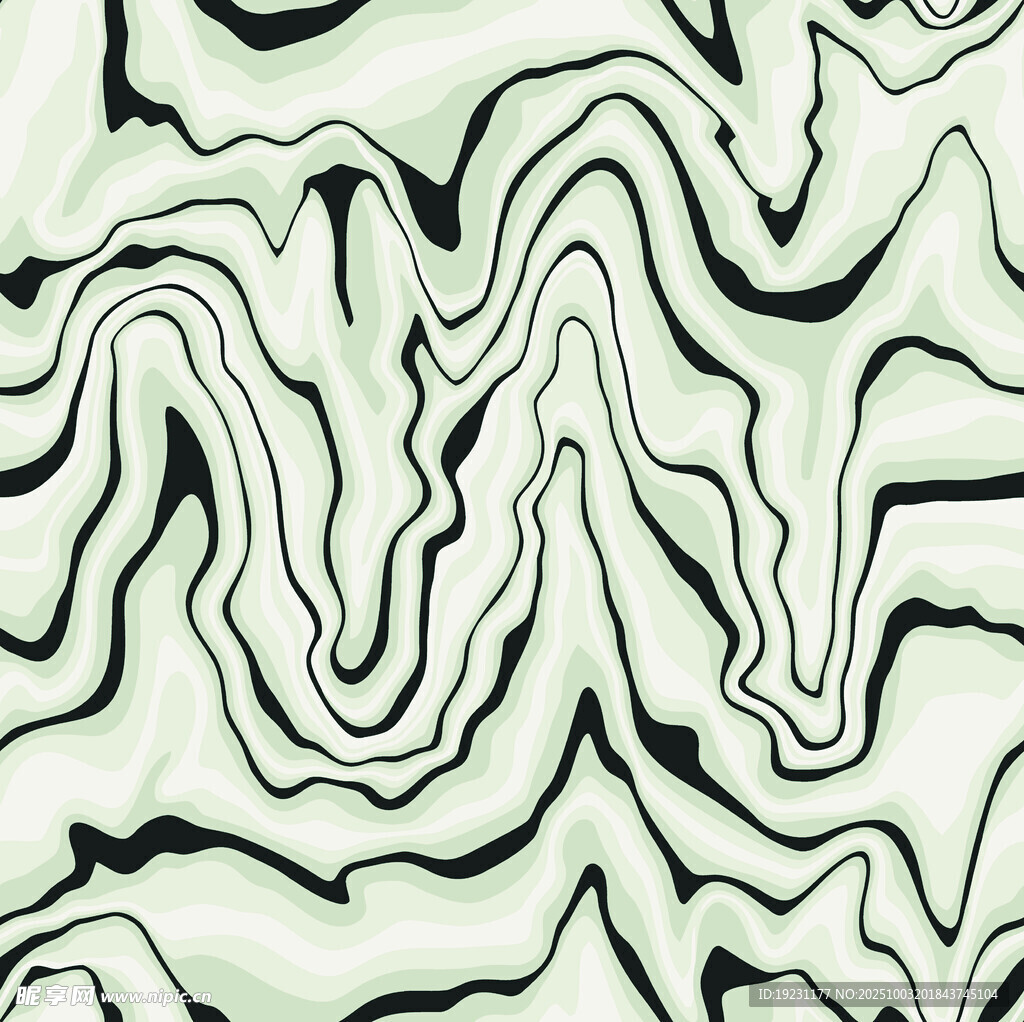 抽象水墨纹理图案