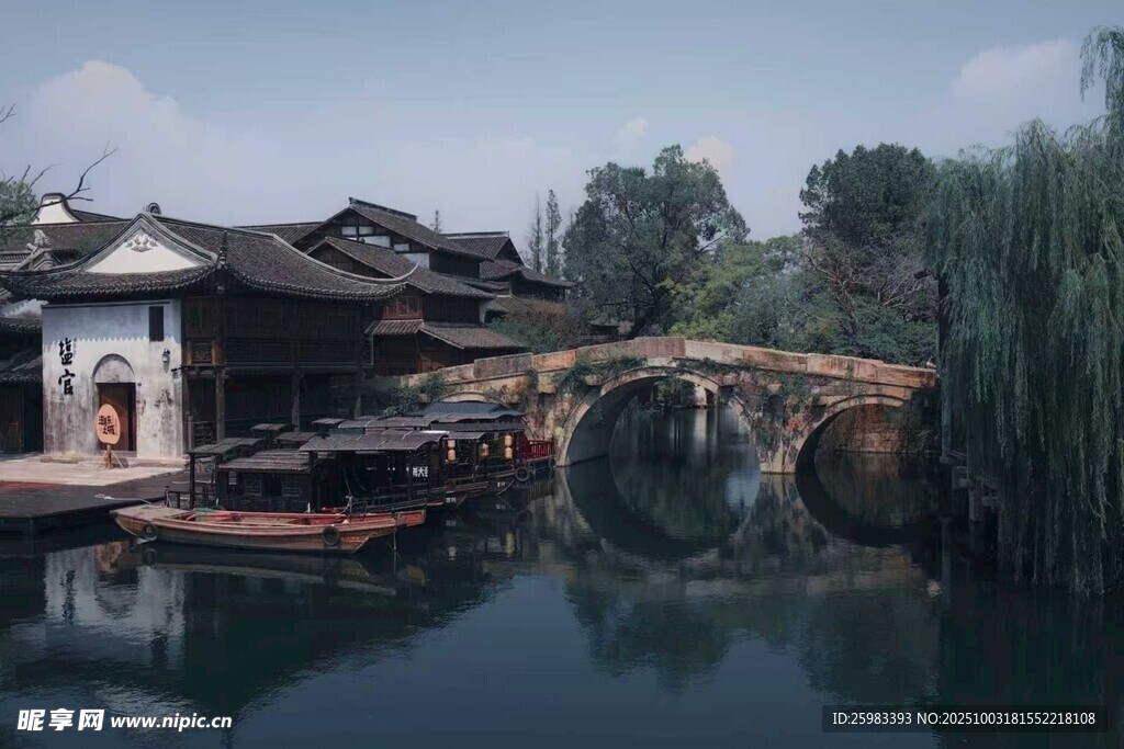 江南水乡古桥