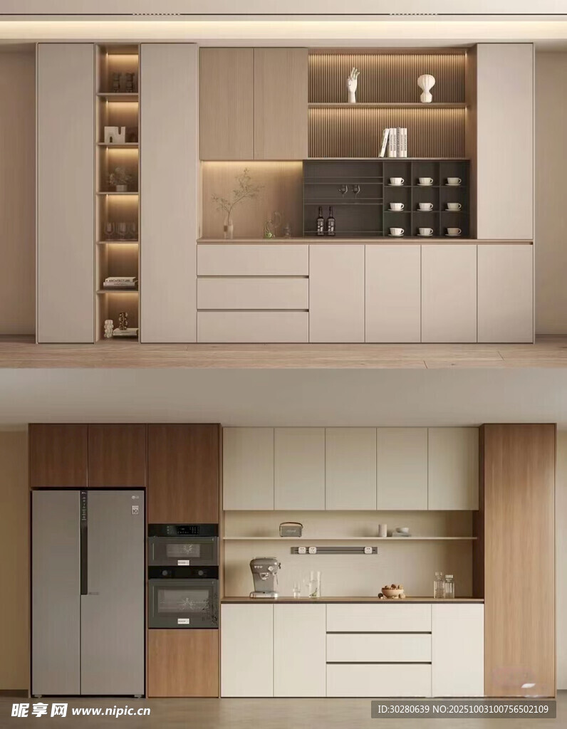 酒柜 餐边柜 玻璃柜 装饰柜 