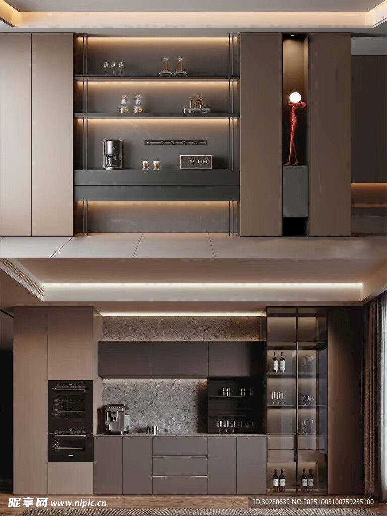 酒柜 餐边柜 玻璃柜 装饰柜 