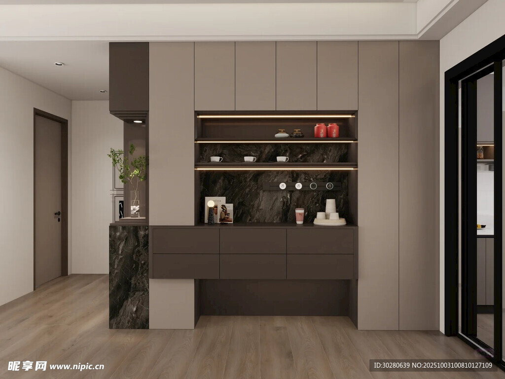 酒柜 餐边柜 玻璃柜 装饰柜 