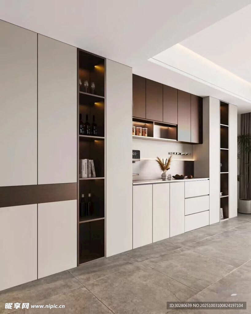 酒柜 餐边柜 玻璃柜 装饰柜 