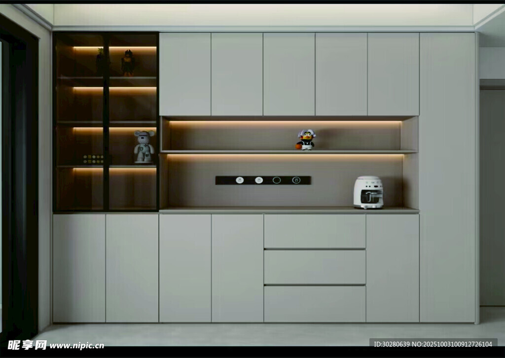 酒柜 餐边柜 玻璃柜 装饰柜 