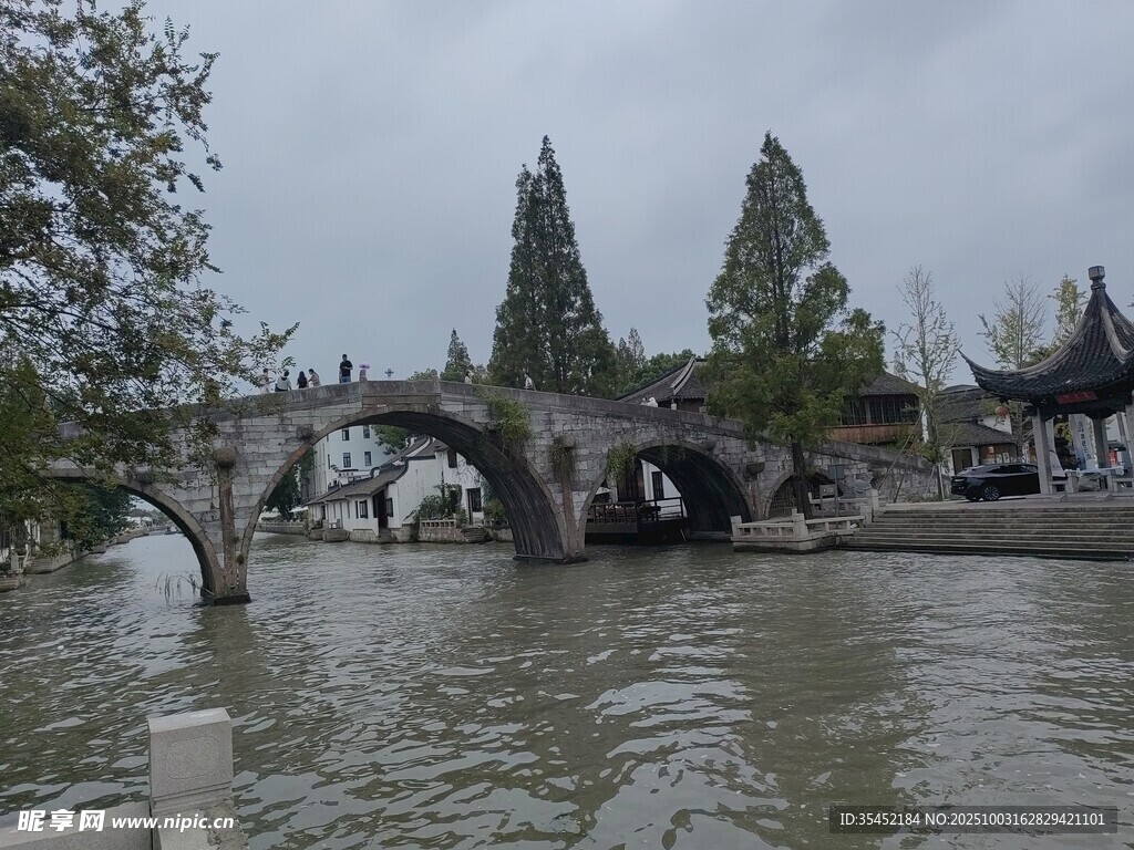 江南水乡石桥