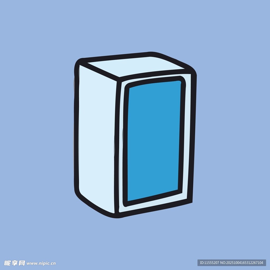 简约风格冰箱图标