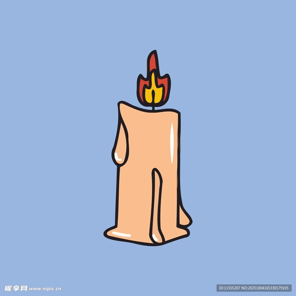 燃烧的蜡烛