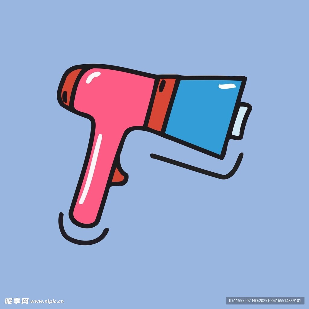 粉色手持扩音喇叭图标