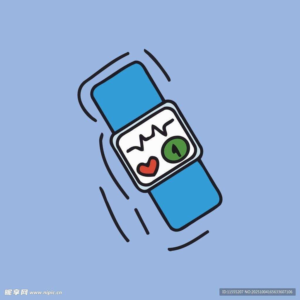 卡通风格智能手表动态图