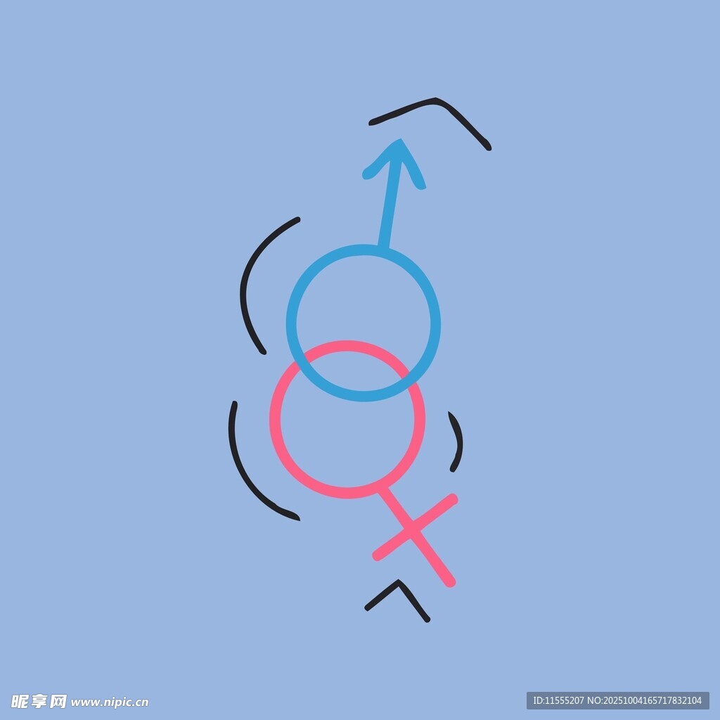 男女符号图标设计