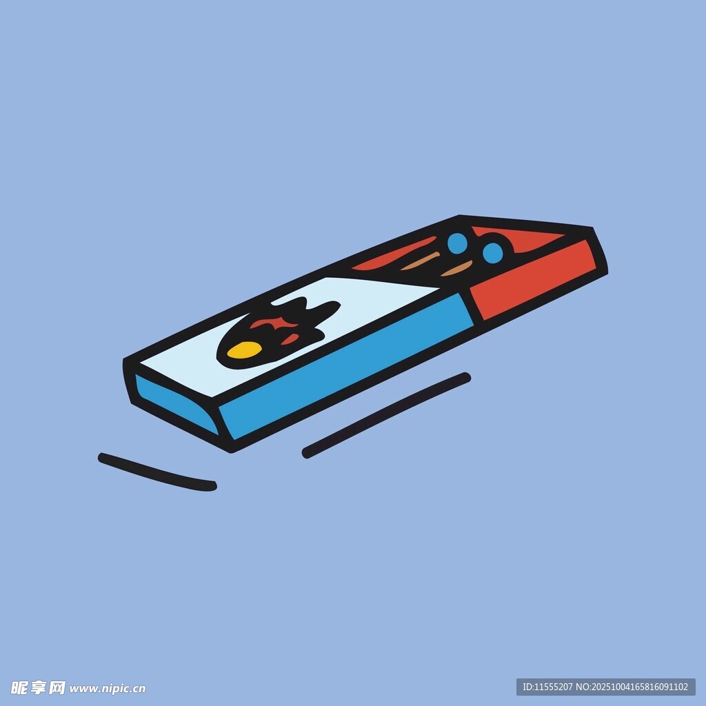 复古游戏机插画