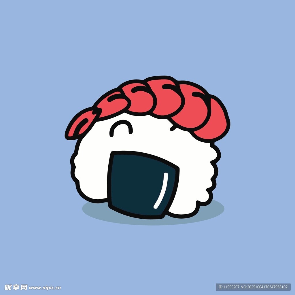 可爱卡通寿司形象