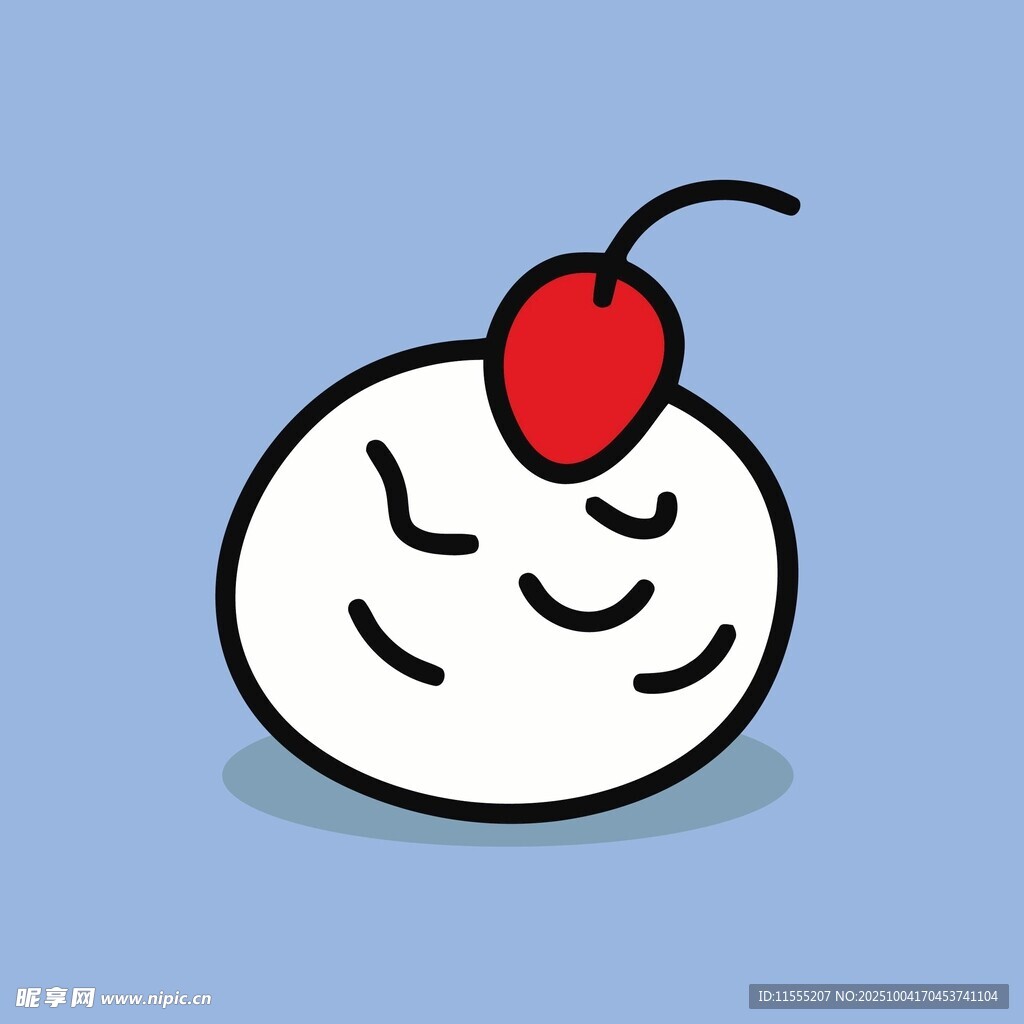 可爱樱桃小甜点