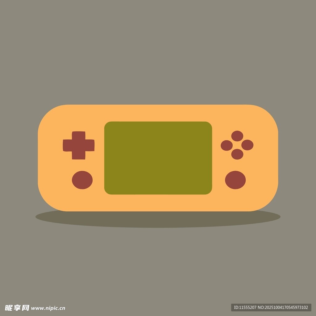 复古掌上游戏机图标