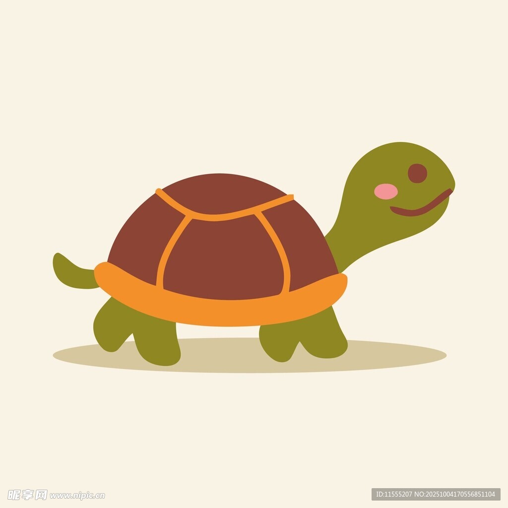 可爱卡通小乌龟