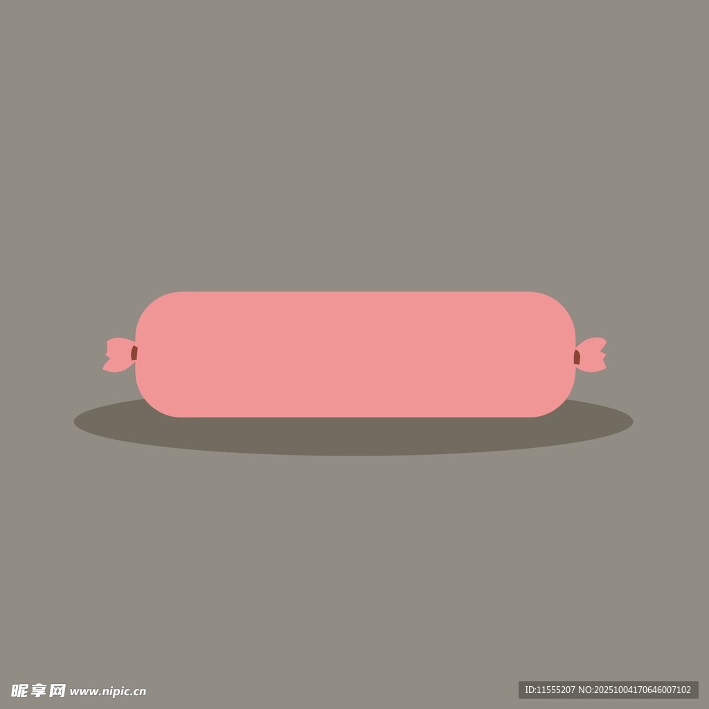 粉色香肠图标