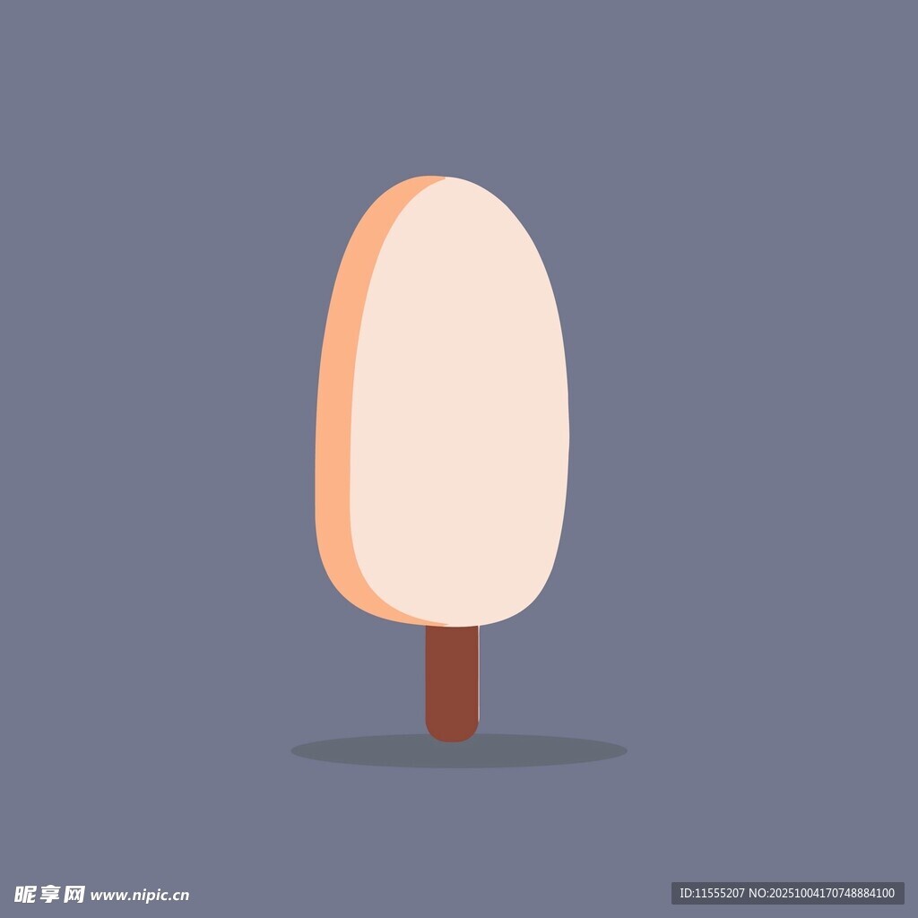 简约风格冰淇淋插画