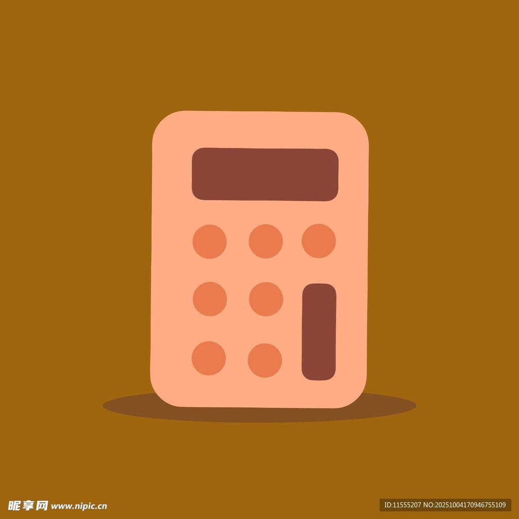 简约风格计算器图标