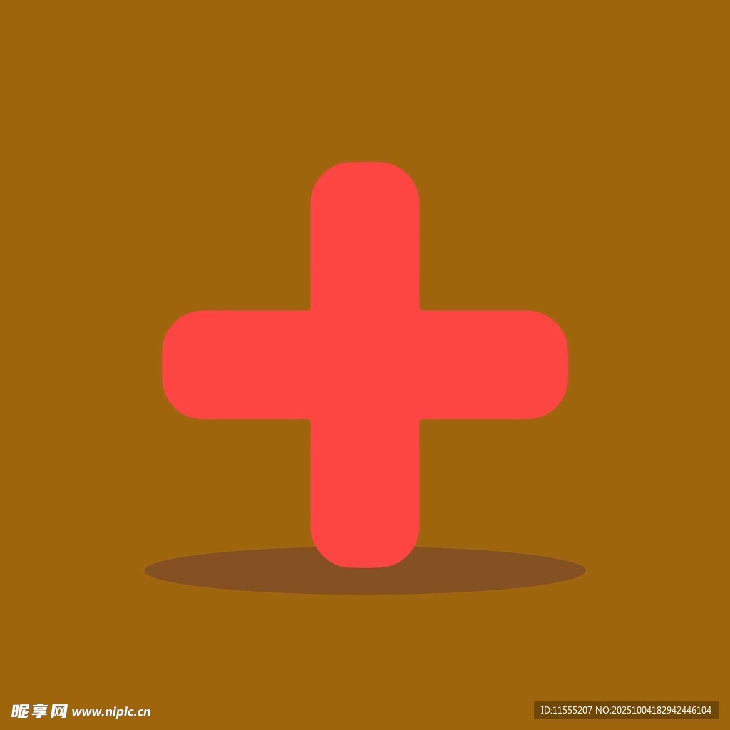 红色加号图标