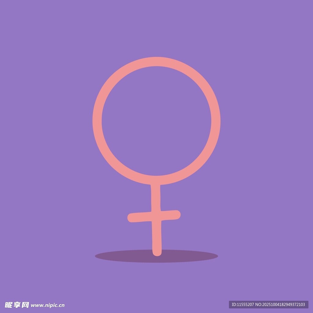 女性性别符号图标