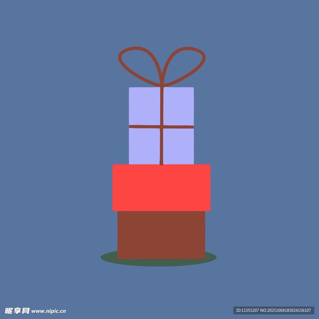 堆叠的精美礼物盒