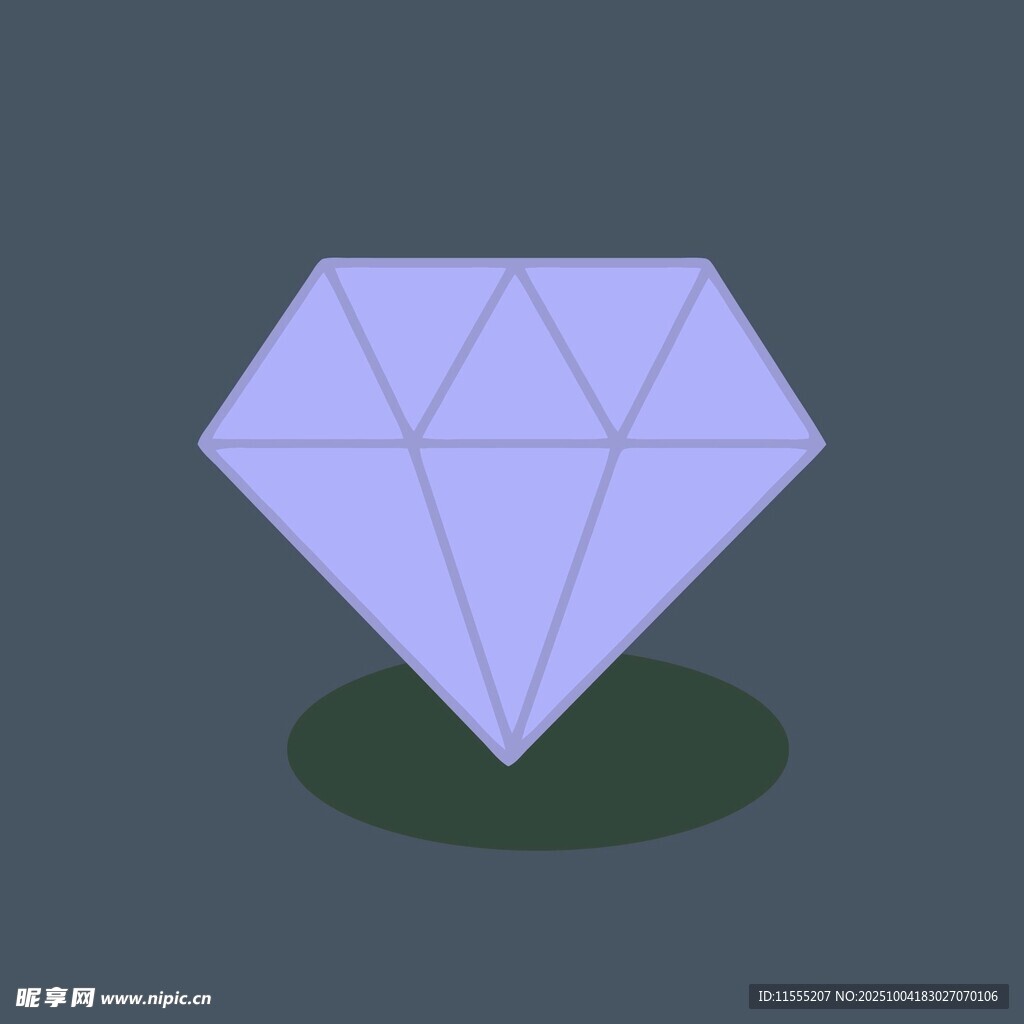 紫色钻石图标