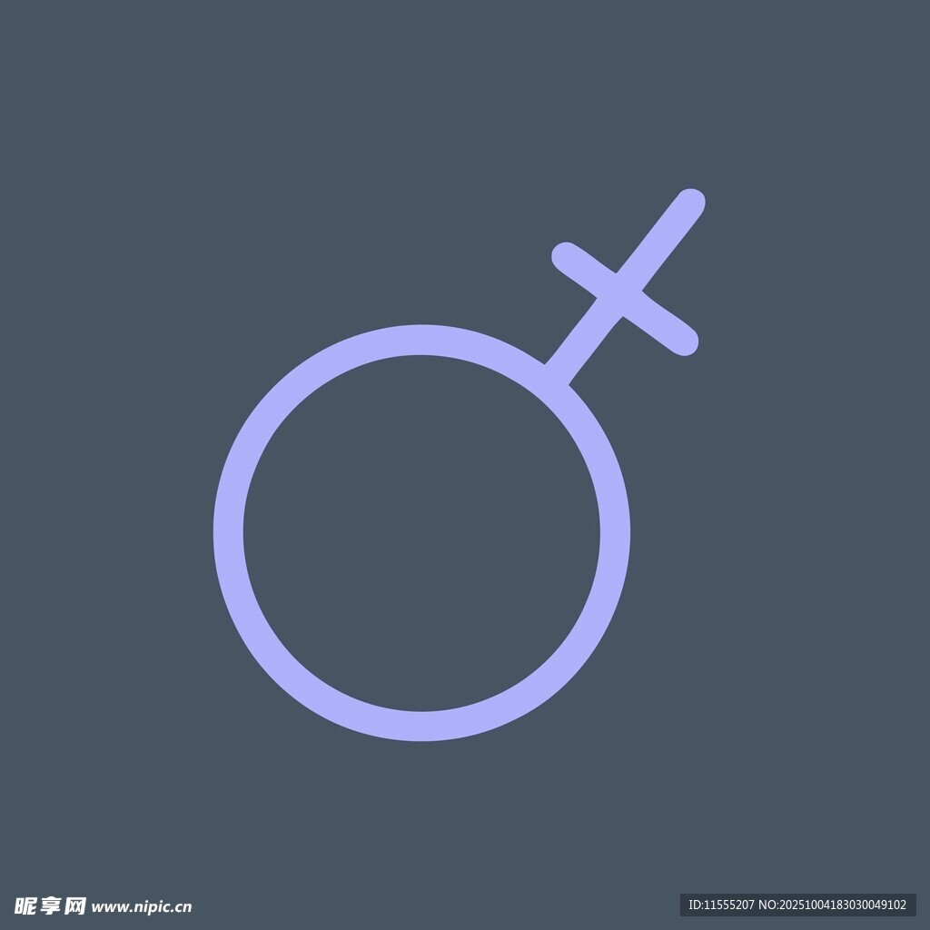 女性性别符号图标