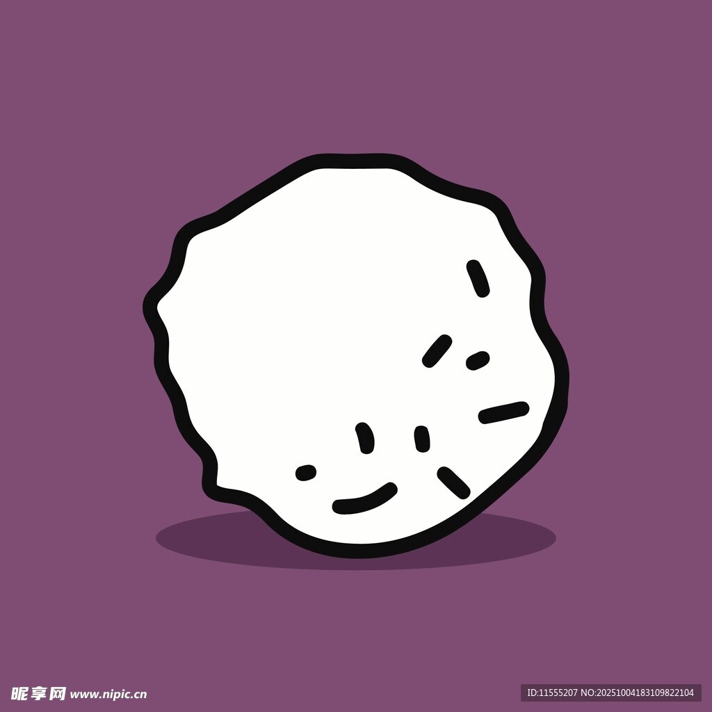 可爱卡通小团子