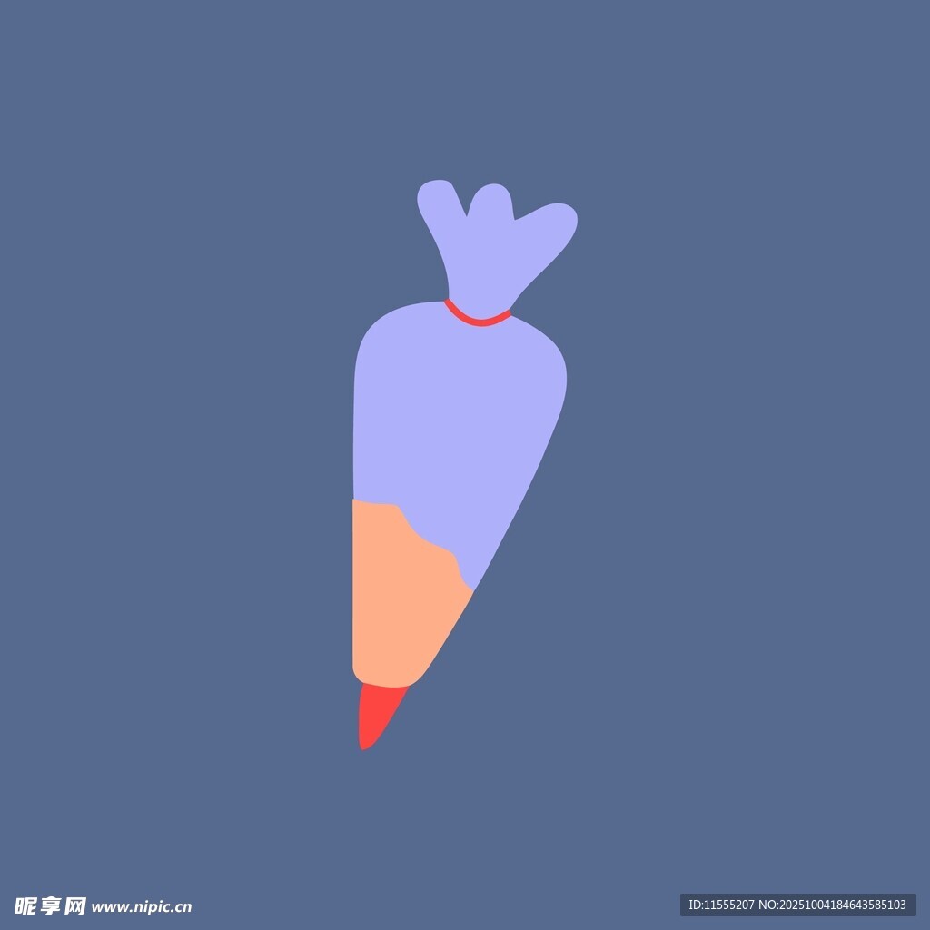 卡通胡萝卜图标