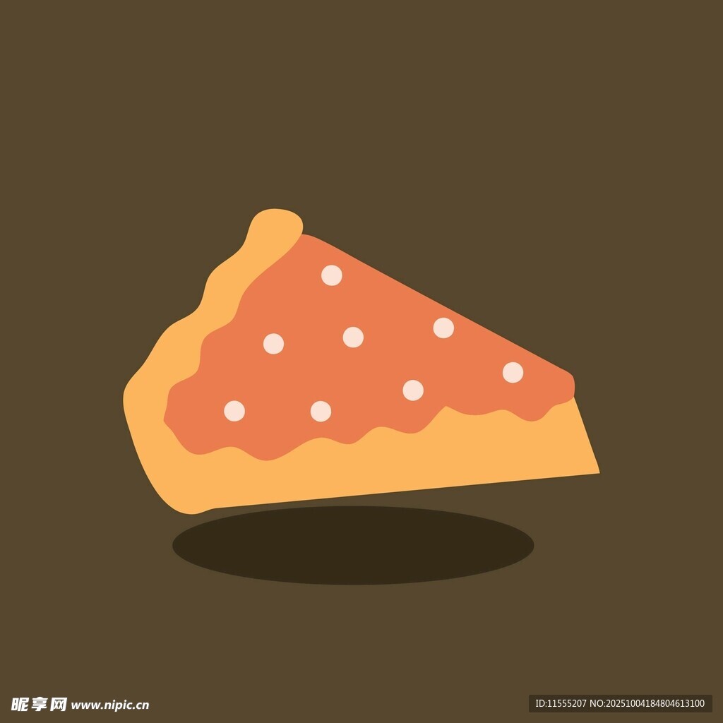 美味水果派切片