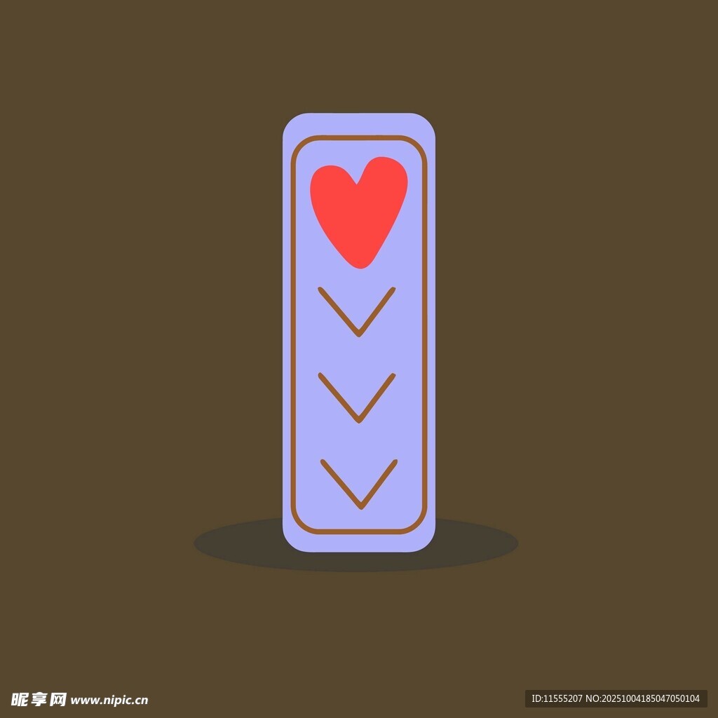 心形按钮图标设计