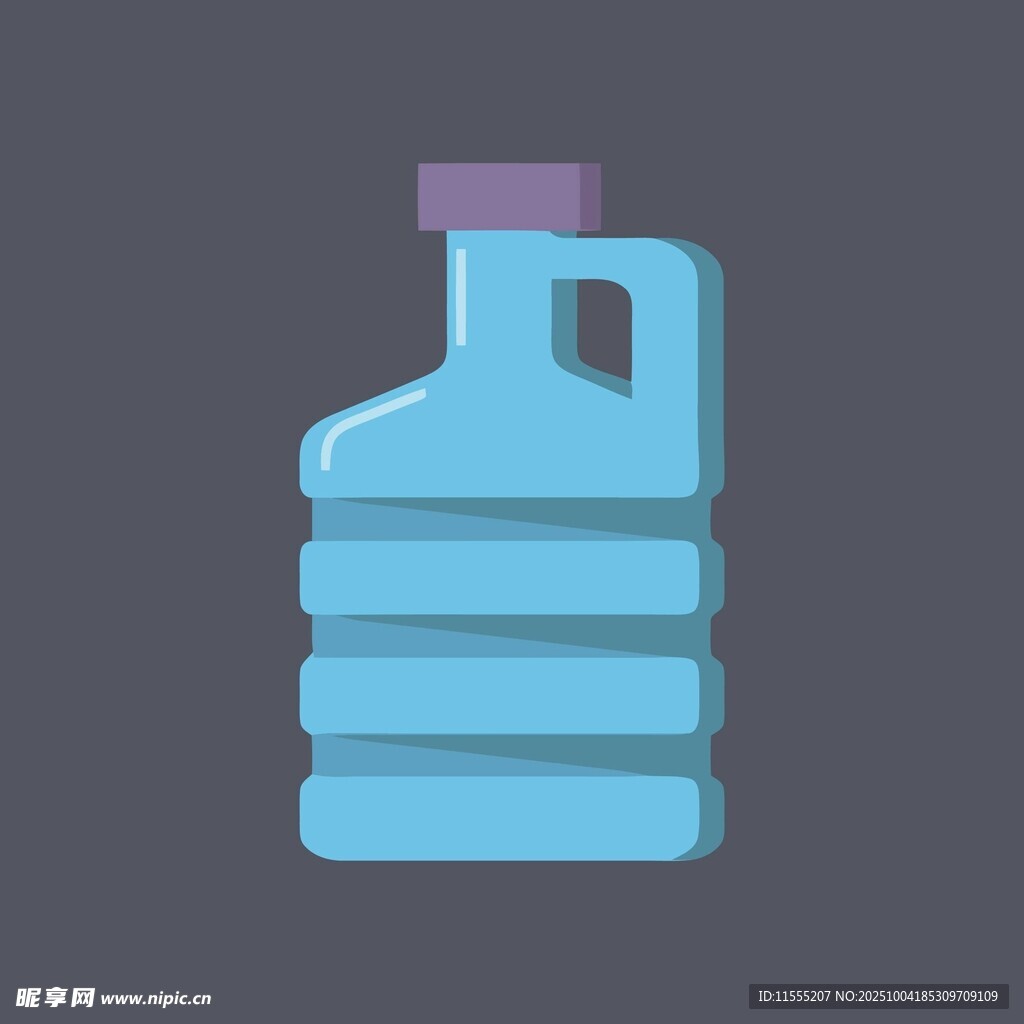 简约蓝色手提包设计图