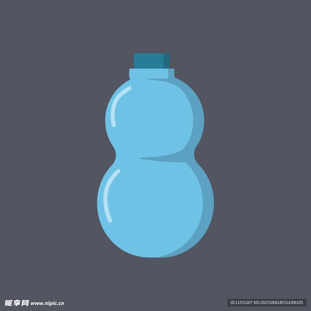 简约蓝色手提包设计图