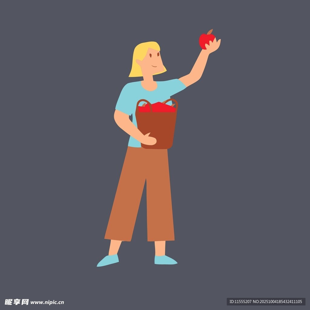 简约蓝色手提包设计图