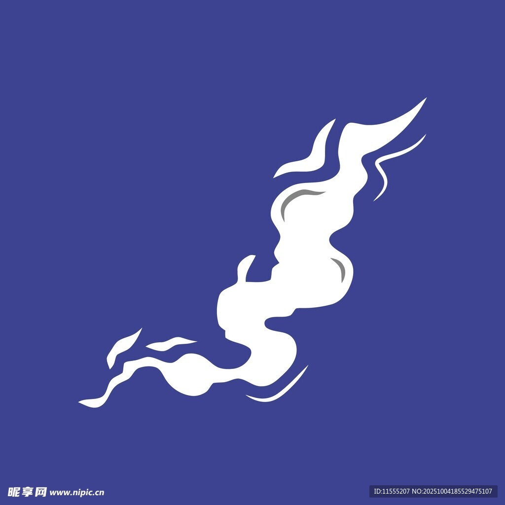 简约蓝色手提包设计图