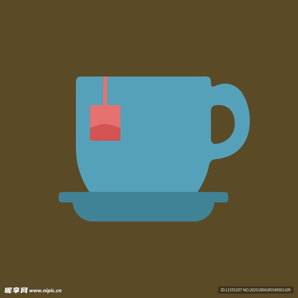 简约蓝色手提包设计图